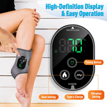 ZenithWellness Tri-Action Thermal Massager
