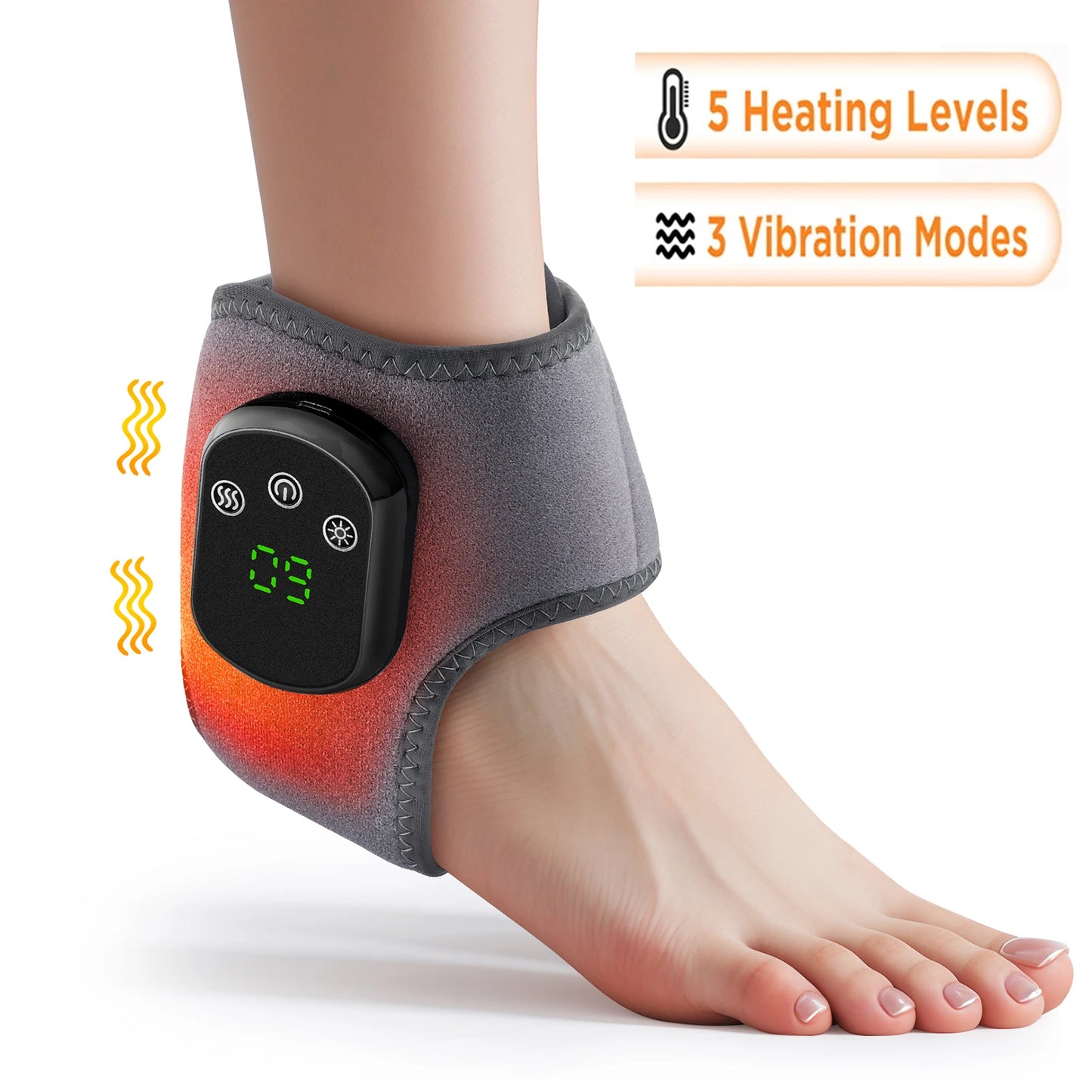 ZenithWellness Tri-Action Thermal Massager
